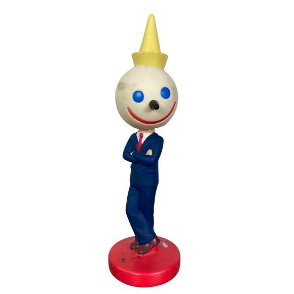 Jack in the Box CEO Mascot Bobblehead Fast‎ Food Collectible Figure Rare Promo - Picture 1 of 8